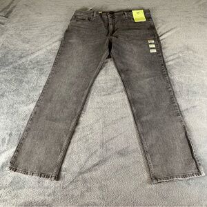Levi's 511 Slim Fit Jeans Men's Dark Gray Cemented Stretch 40W x 32L Classic NWT